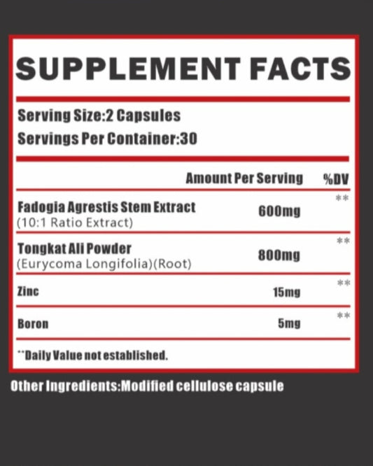 Alpha Ember Test booster (30 servings)