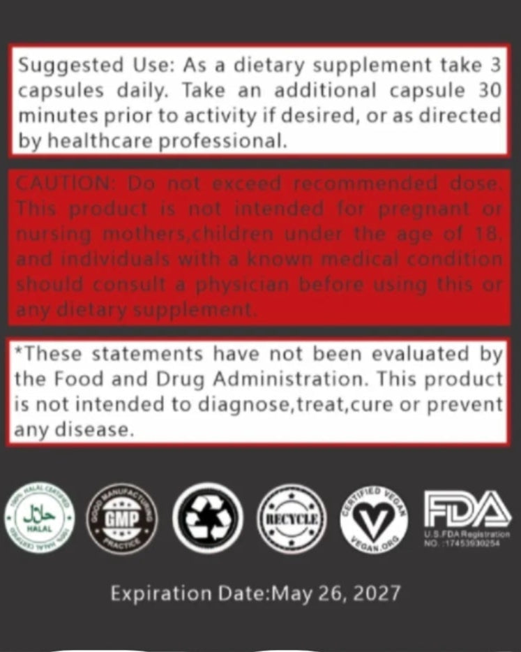 Alpha Ember Test booster (30 servings)