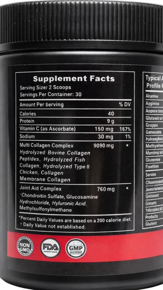 Multi Collagen (peptides+MSM) 300g