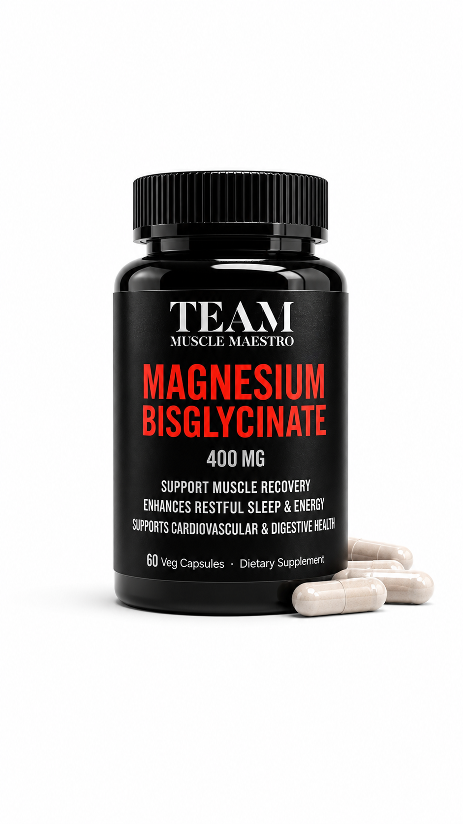 Magnesium Bysglicinate 400mg (30servings)