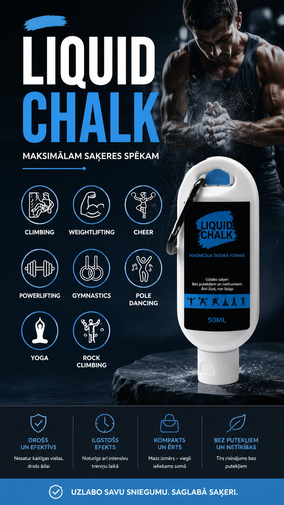 gym liquid chalk (50ml)