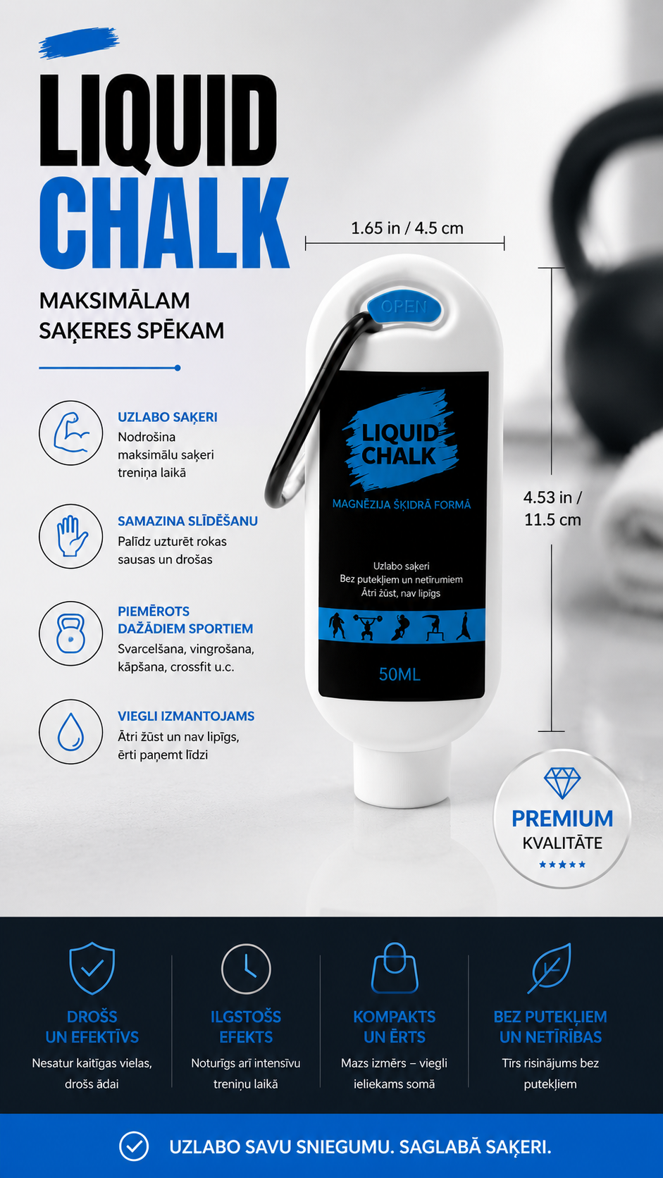 gym liquid chalk (50ml)