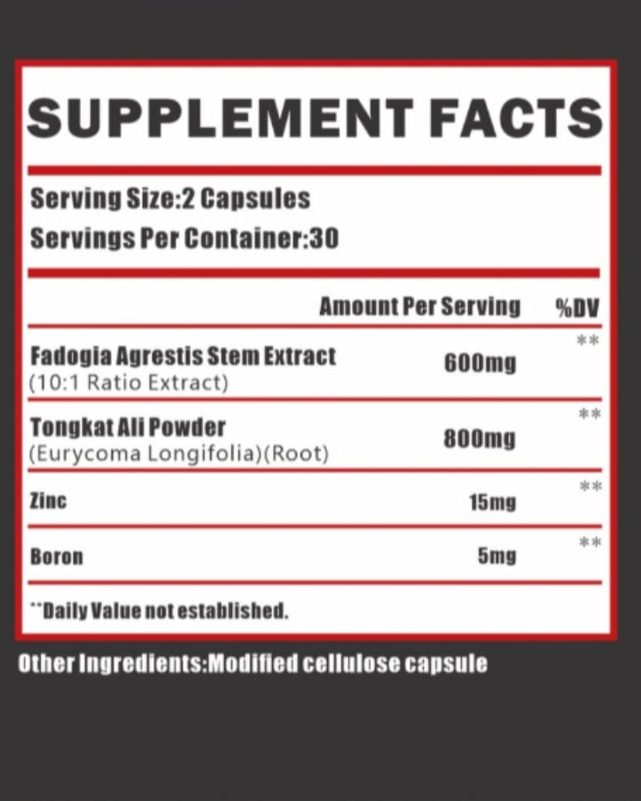 Alpha Ember Test booster (30 servings)