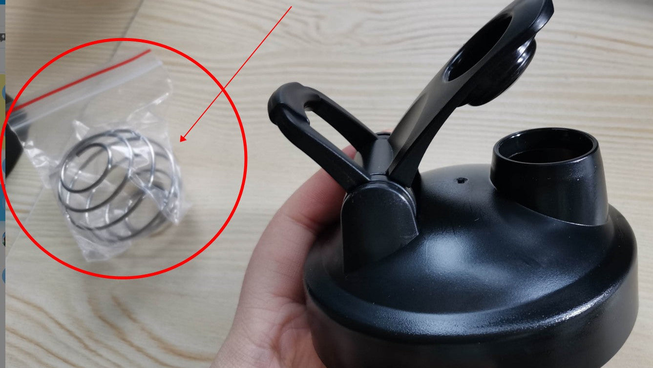 plastic shakers700ml (+mixing ball)