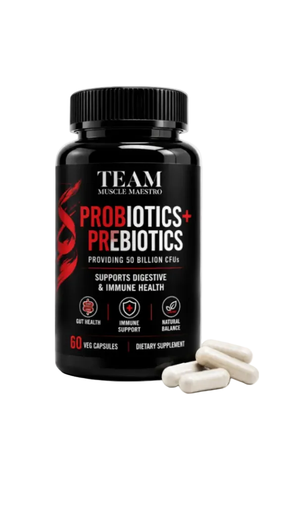 PROBIOTICS + PREBIOTICS | 50 BILLION CFU