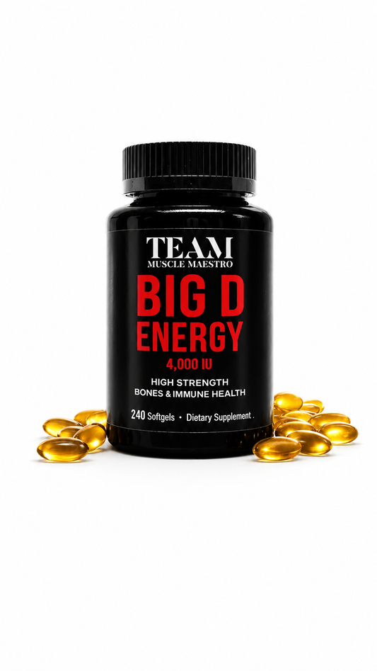 BIG D energy D-3 4000IU (240 sevings)